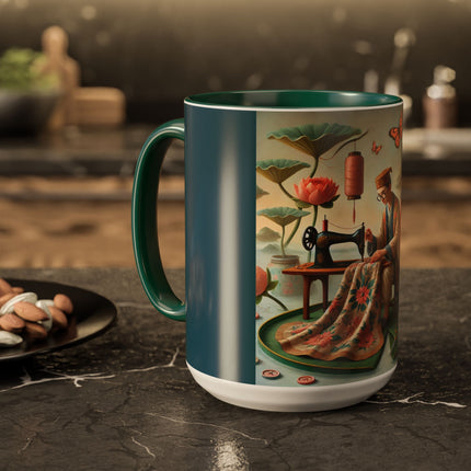The Tailor’s Garden Colorful Mugs (11oz, 15oz)