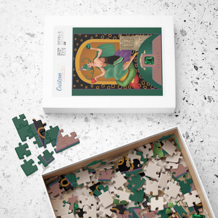 May & Emerald (from the Gem Series) by Sofia Chiostri Puzzle (110, 252, 500-piece)