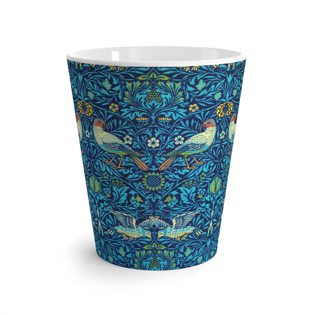 Bird by William Morris Latte Mug