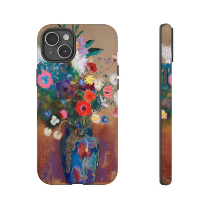 Bouquet of Flowers by Odilon Redon Phone Cases