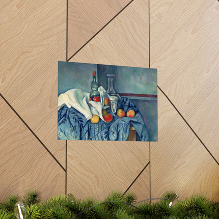 The Peppermint Bottle by Paul Cézanne Matte Horizontal Posters