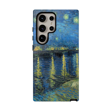 Starry Night Over the Rhone by Vincent Van Gogh Phone Cases