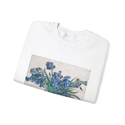Irises by Vincent Van Gogh Heavy Blend™ Crewneck Sweatshirt