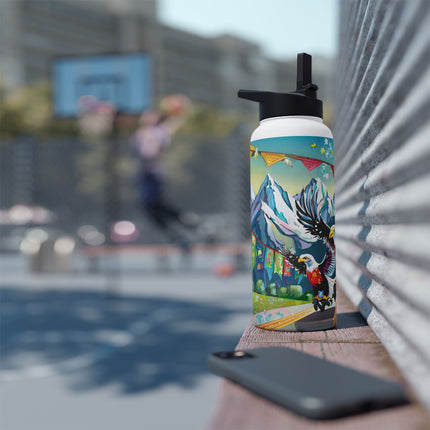Eagle Skater Stainless Steel Water Bottle