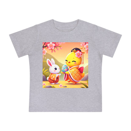 Whimsical Springtime Exchange Baby Short Sleeve T-Shirt