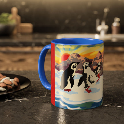 Snowball Shenanigans Colorful Mugs (11oz, 15oz)