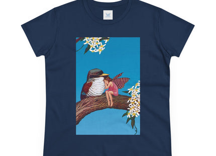 Magnolia Fairy and the Woodland Bird Cotton Tee