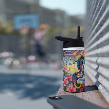 Seahorse Symphony Stainless Steel Water Bottle