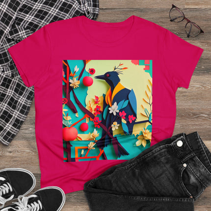 Curious Crow Women's Midweight Cotton Tee
