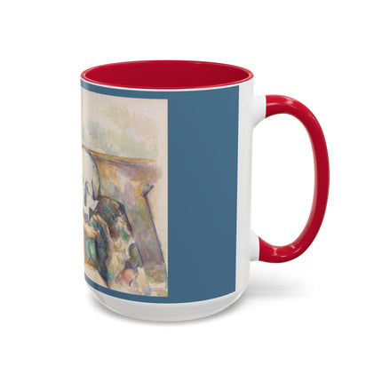The Three Skulls by Paul Cézanne Colorful Mugs (11oz, 15oz)