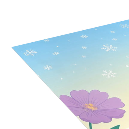 🌸❄️ The Ladies Of The Winter Garden Greeting Card – Art Deco Holiday Fantasy