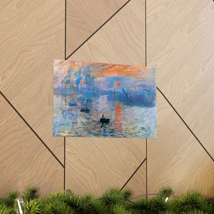 Sunrise by Claude Monet Matte Horizontal Posters