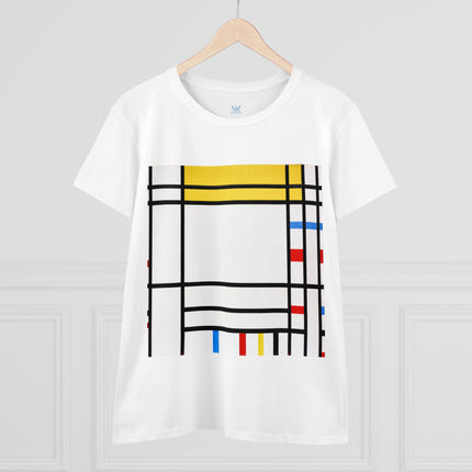 Place de la Concorde by Piet Mondrian Women's Midweight Cotton Tee