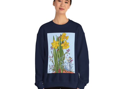 Daffodil Fairy Unisex Heavy Blend™ Crewneck Sweatshirt