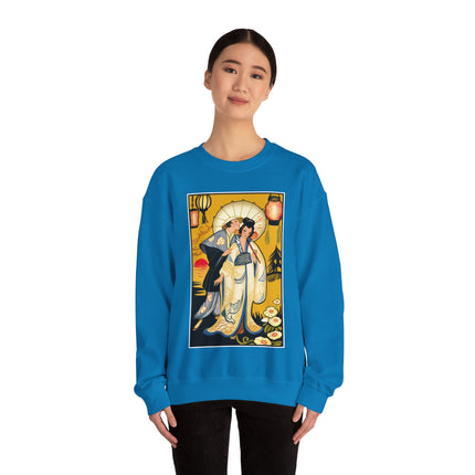 Golden Embrace Heavy Blend™ Crewneck Sweatshirt