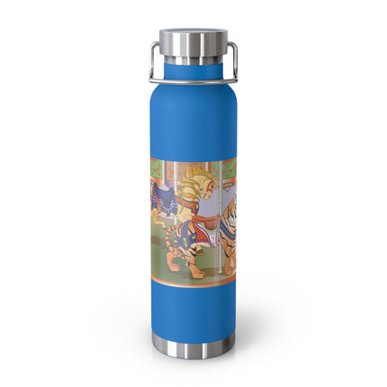 Carousel Splendor Copper Vacuum Insulated Bottle, 22oz