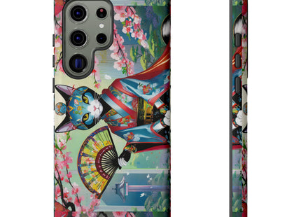 Cyberpunk Geisha Phone Cases