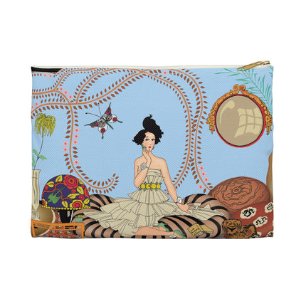 Midnight In The Fashionable Apartment Accessory Pouch – Art Deco Design Inspired By George Barbier