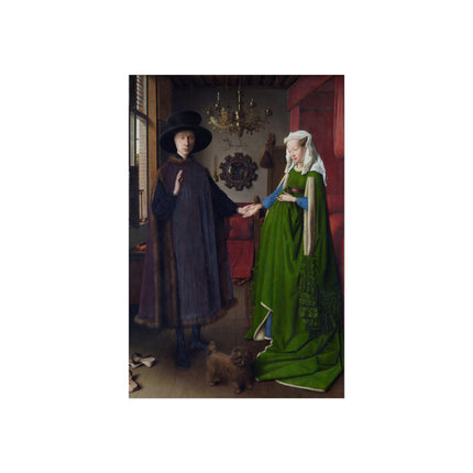 Arnolfini Portrait by Jan Van Eyck Fine Art Posters