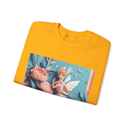 Peony Fairy Unisex Heavy Blend™ Crewneck Sweatshirt