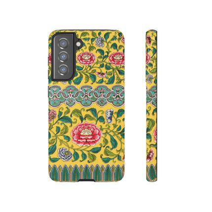 Chinese Floral Illustration by Owen Jones Phone Cases