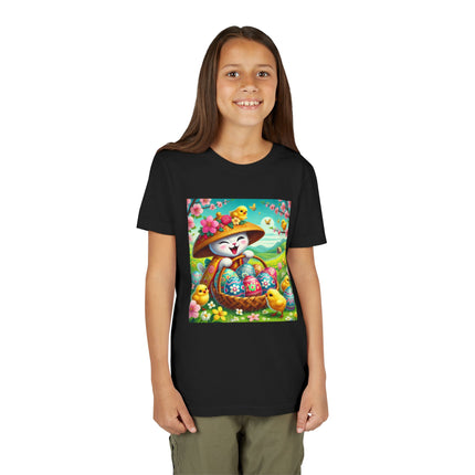 Geisha Kitten’s Easter Delight Youth Short Sleeve Tee