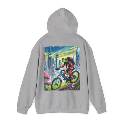 Cyberpunk Frog – Heavy Blend™ Hooded Sweatshirt