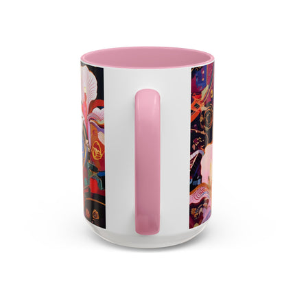 Ethereal Irises Colorful Mugs (11oz, 15oz)