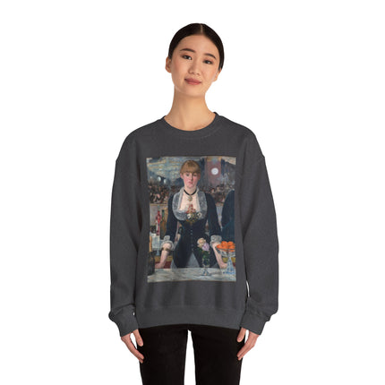 A Bar at the Folies-Bergère by Edouard Manet Heavy Blend™ Crewneck Sweatshirt