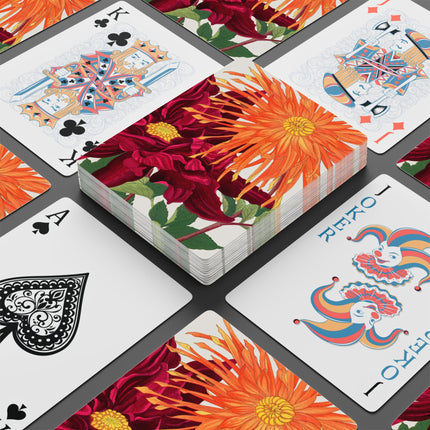 Dahlia by Tanigami Kônan Playing Cards