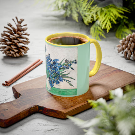 Irises by Vincent Van Gogh Colorful Mugs (11oz, 15oz)