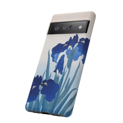 Iris Flowers by Ohara Koson Phone Cases