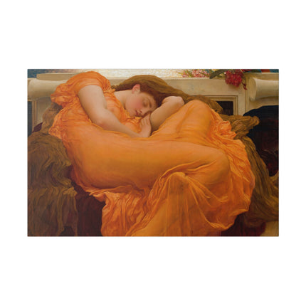 Flaming June by Frederic Leighton Matte Canvas, Stretched, 0.75"
