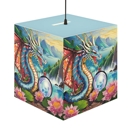 Wisdom's Guardian Light Cube Lamp