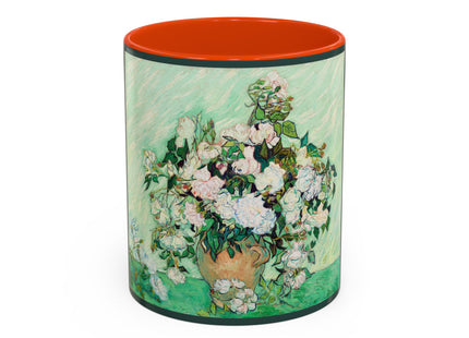 Roses by Vincent Van Gogh Colorful Mugs (11oz, 15oz)
