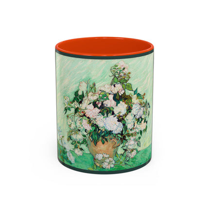 Roses by Vincent Van Gogh Colorful Mugs (11oz, 15oz)