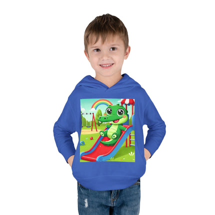 Playground Crocodile Joy Toddler Pullover Fleece Hoodie