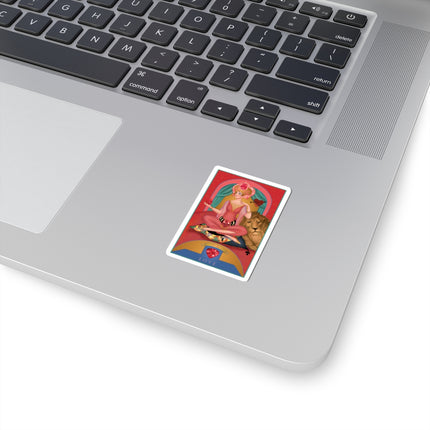 July & Ruby (from the Gem Series) by Sofia Chiostri Kiss-Cut Stickers (4 Sizes)