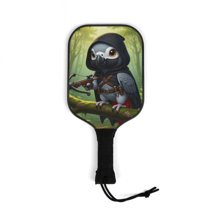 The African Grey Sentinel Pickleball Kit – Stealthy Guardian & Jungle Mystery