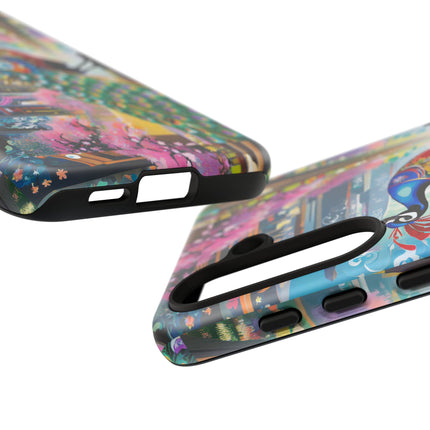 Techno Plumes Phone Cases