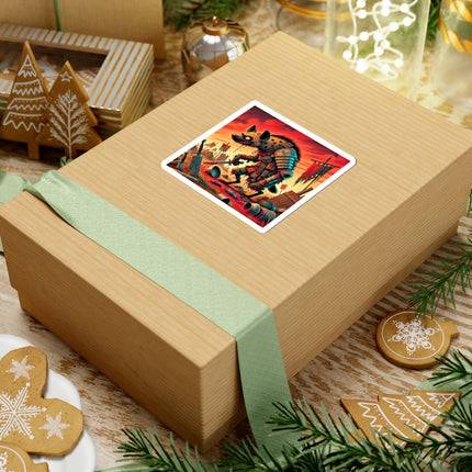 The Cunning Scavenger Kiss-Cut Stickers (4 Sizes)