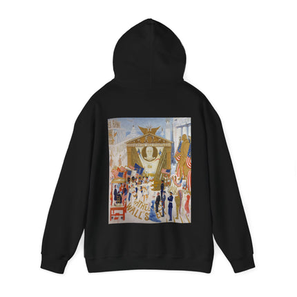 The Cathedrals of Wall Street by Florine Stettheimer Heavy Blend™ Hooded Sweatshirt