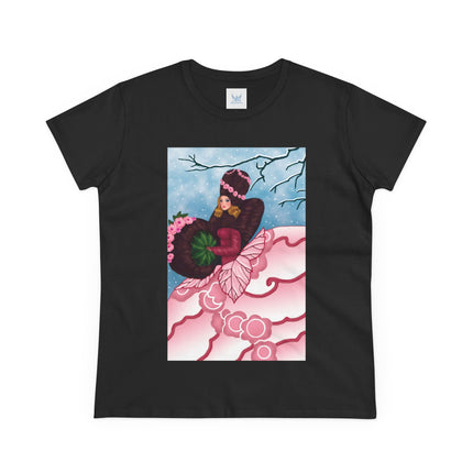Winter Rose Empress Women's Midweight Cotton Tee