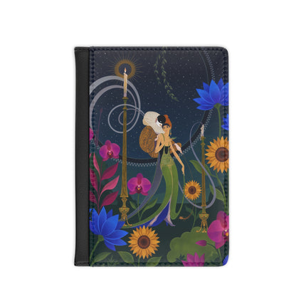 🌙🕯️ The Lady Of The Midnight Garden Passport Cover – Art Deco Nocturne