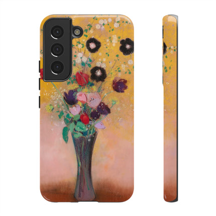 Vase of Flowers by Odilon Redon Phone Cases