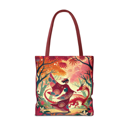 The Dragon Fairy’s Dance Tote Bag – Enchanted Grace & Spring Magic