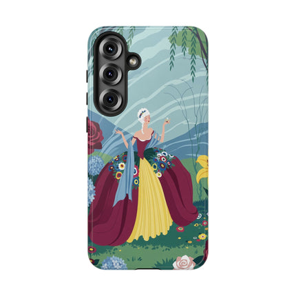 🌹🌿 The Willow Garden Promenade Phone Case – Art Deco Floral Elegance
