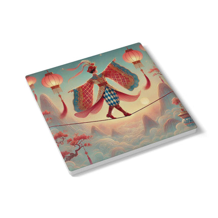 The Lantern Walker Ceramic Coaster