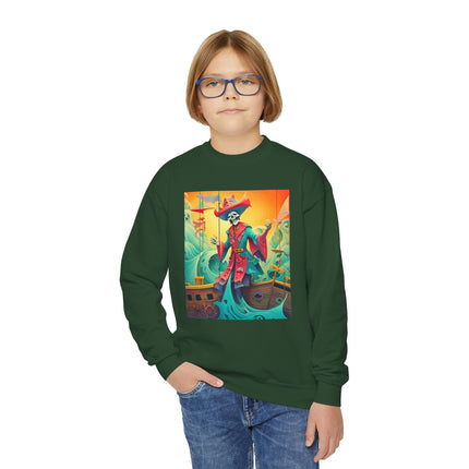 Skeleton Crew of the Misty Seas Youth Crewneck Sweatshirt