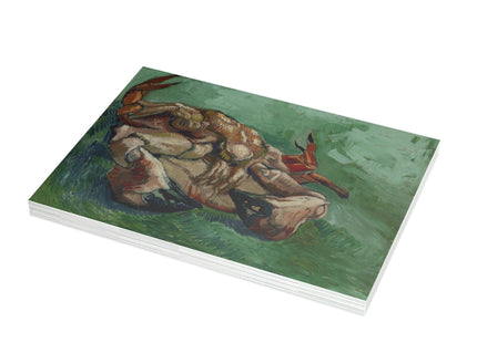 Crab on its Back by Vincent Van Gogh Postcards (envelopes included) - Bundles of 10, 30, 50 Pieces